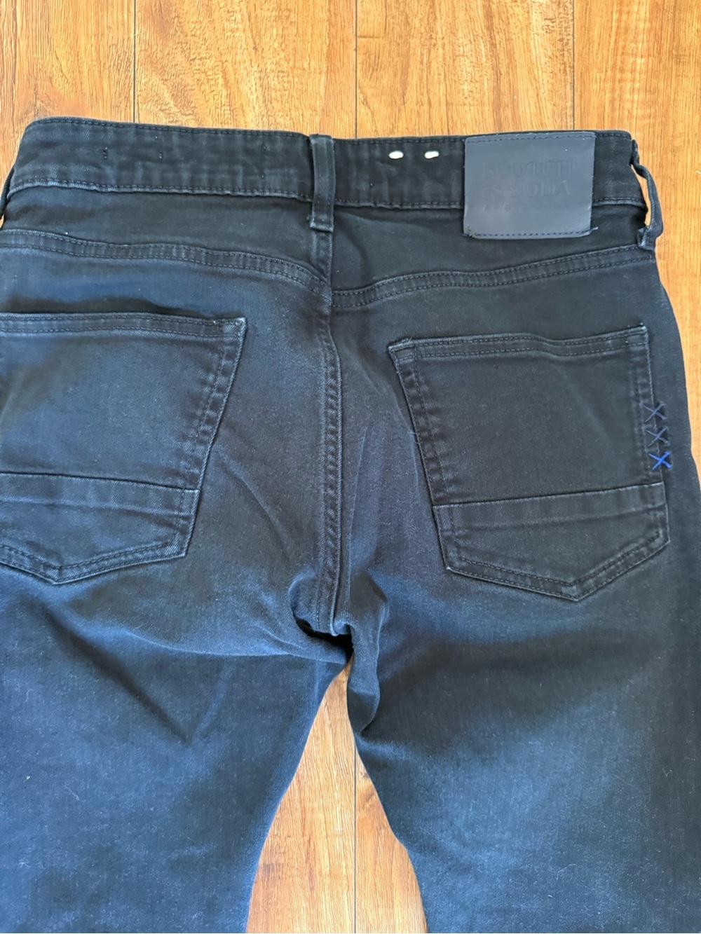 Scotch & Soda Men's Black Ralston Slim Fit Jeans Size 29x30 - Picture 9 of 9